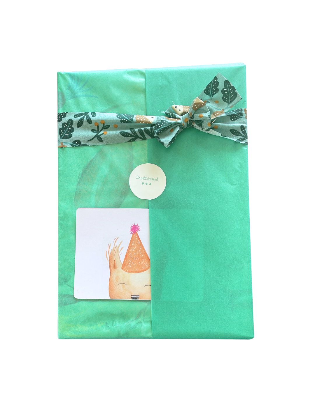 Lot Livre + Planche de stickers Le petit écureuil