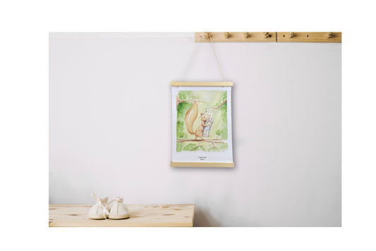 Déco chambre bébé forêt : idées douces et naturelles inspirées du Petit Écureuil