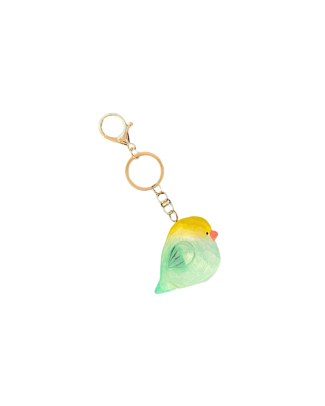 Porte clef oiseau en bois