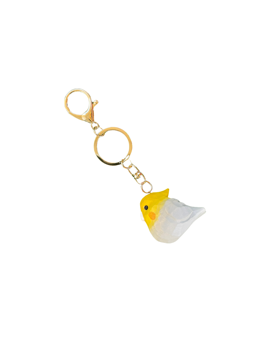 Porte clef oiseau en bois