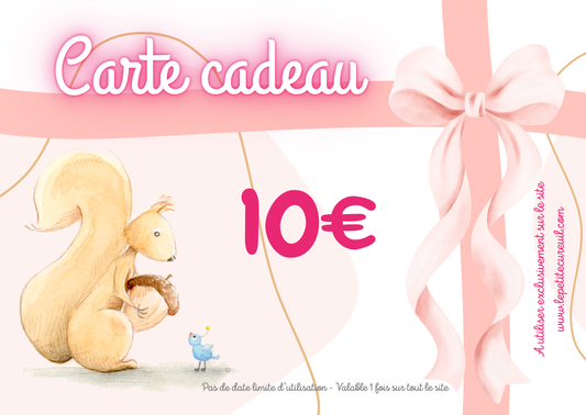 Carte cadeaux