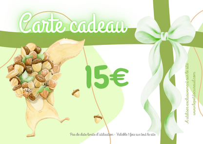 Carte cadeaux