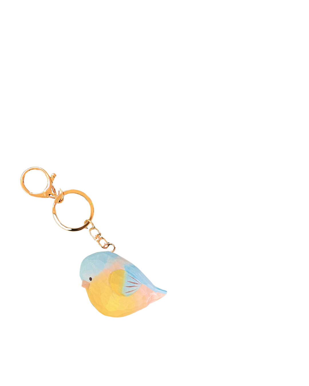 Porte clef oiseau en bois