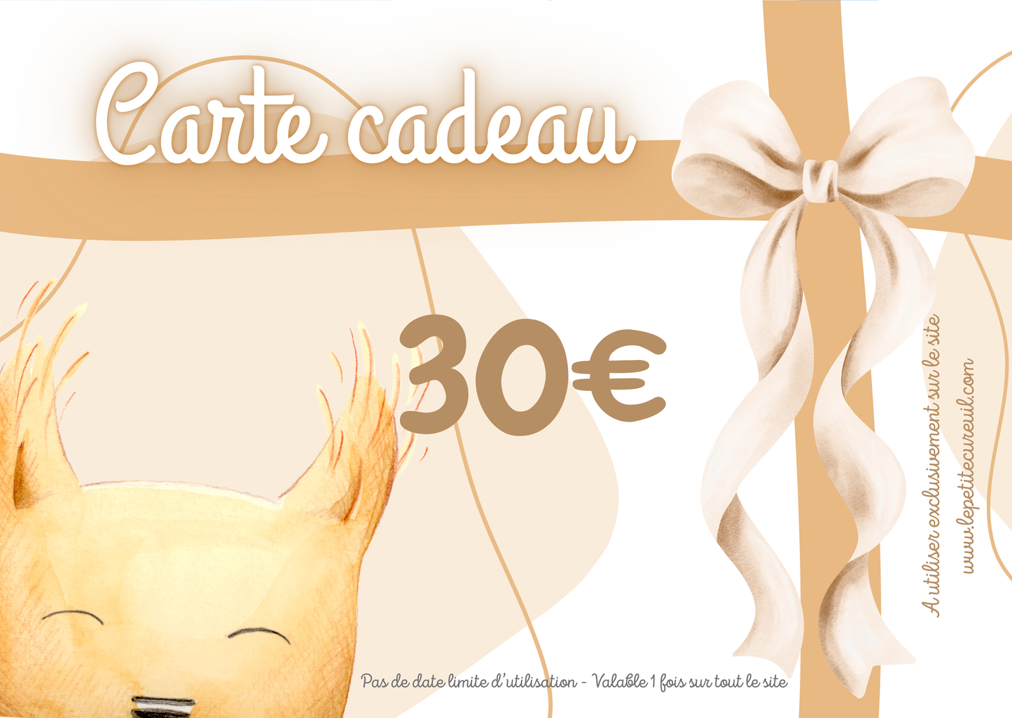 Carte cadeaux