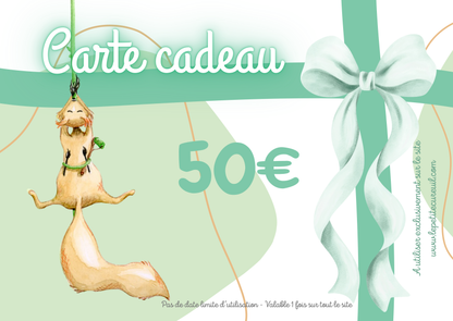 Carte cadeaux