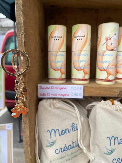 Porte clef écureuil