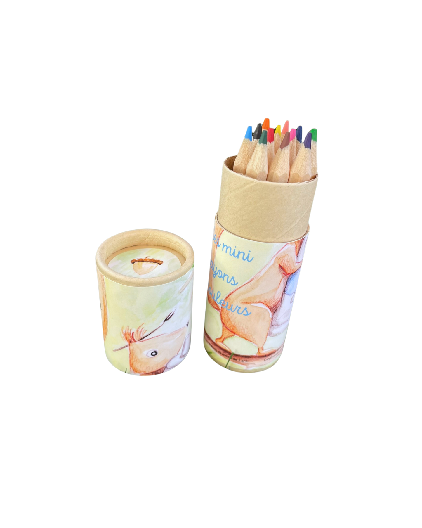 Mini crayons de couleurs