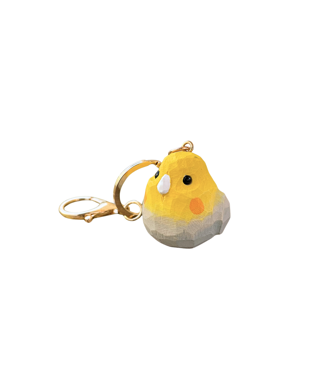 Porte clef oiseau en bois