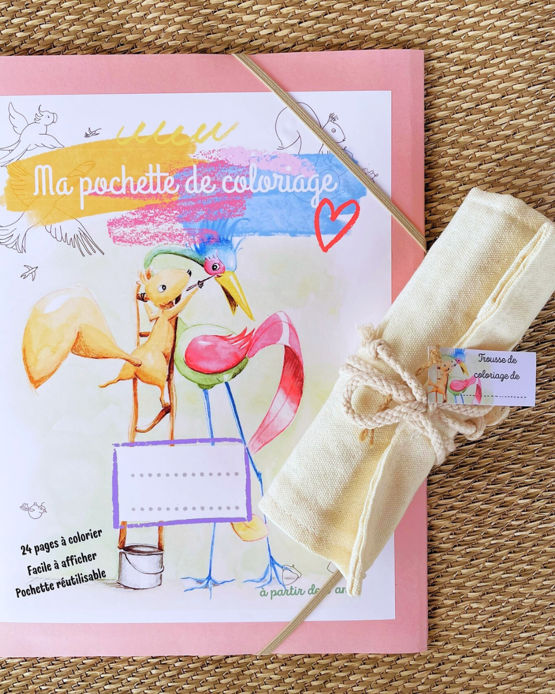 Trousse 12 crayons de couleurs