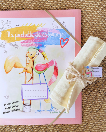 Trousse 12 crayons de couleurs