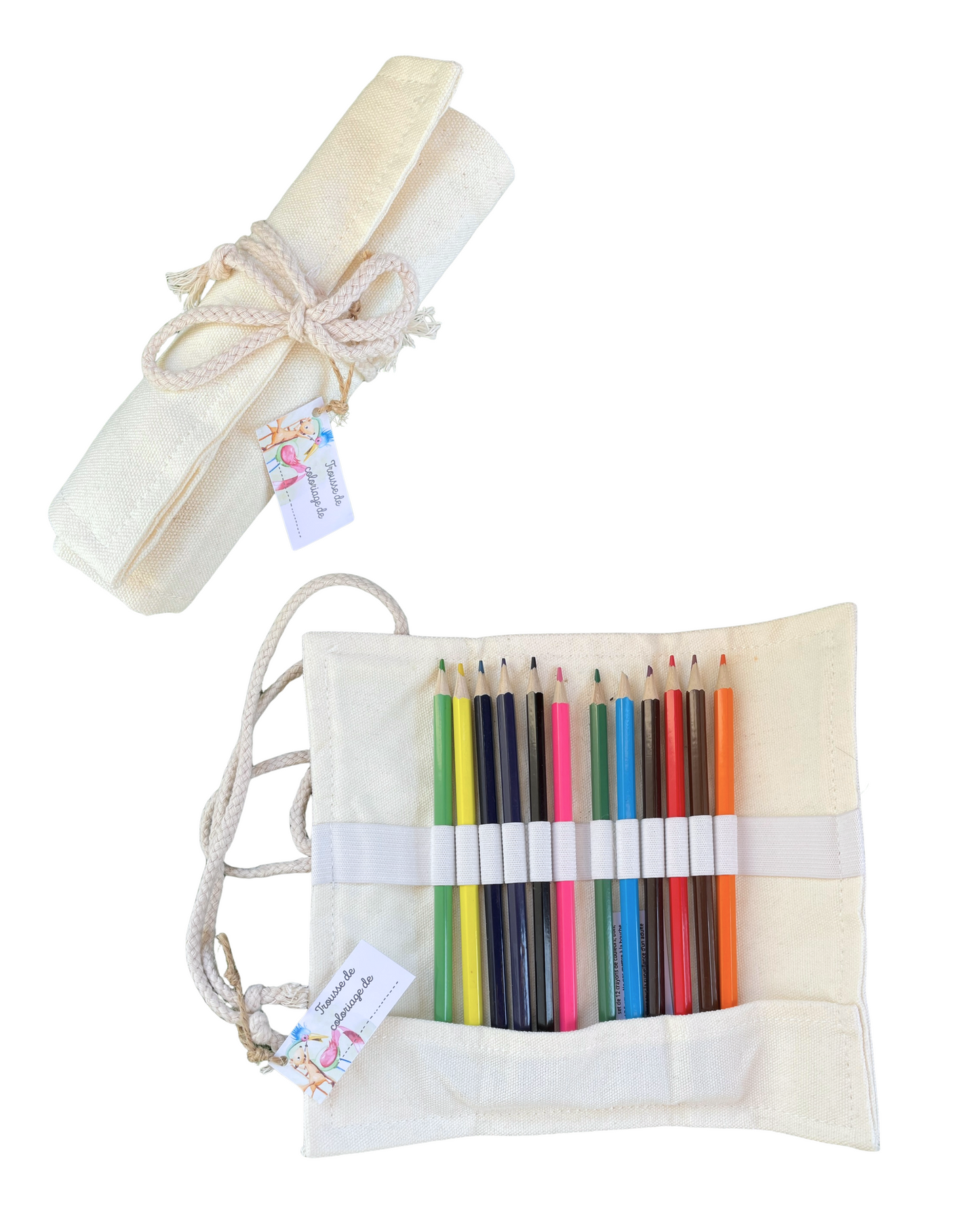 Trousse 12 crayons de couleurs